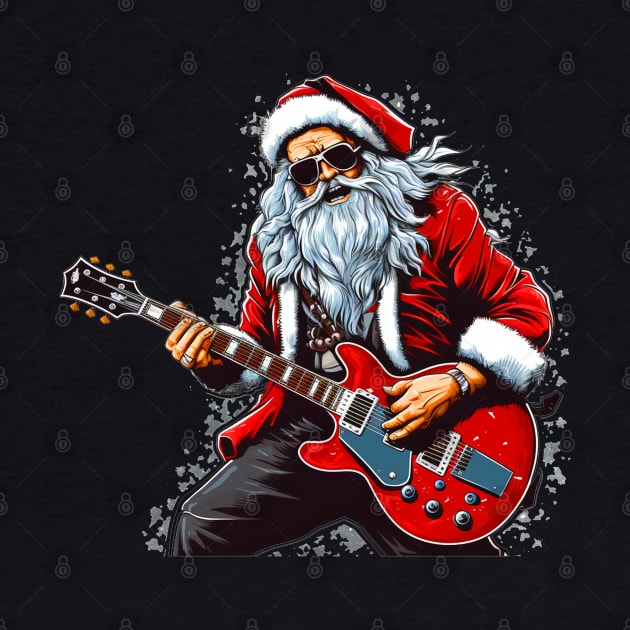 Guitar Santa by MZeeDesigns